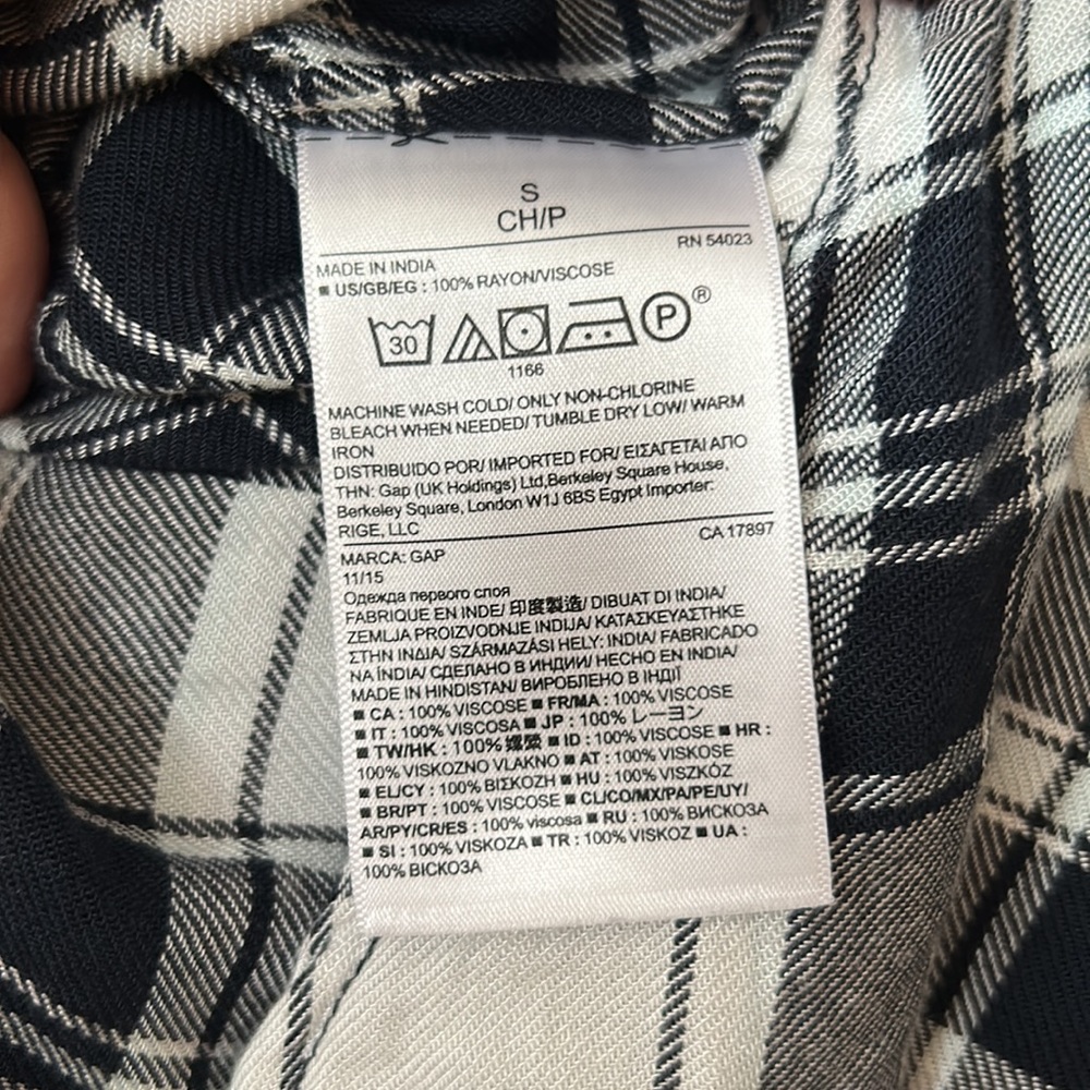 Gap Plaid Button Down - image 4